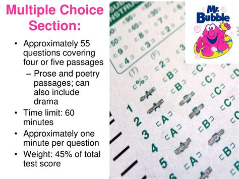 Section I Multiple Choice (total of 45 minutes)