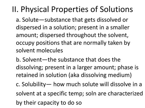 Section Physical Properties Of Solutions Reader