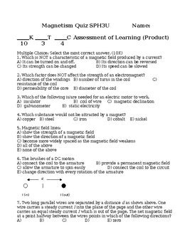 Section Quiz Magnets And Magnetic Fields Answers PDF