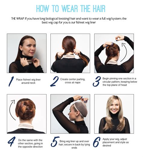 Secure the Hair to the Cap: