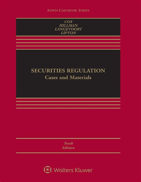 Securities Regulation: Cases and Materials Ebook Doc