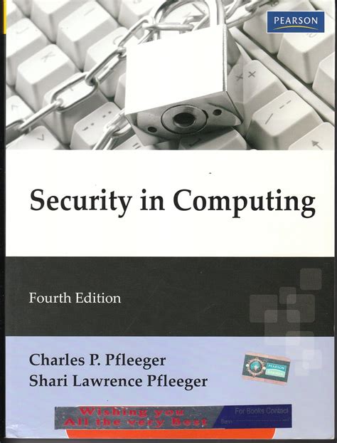 Security In Computing 4th Edition Answers Epub