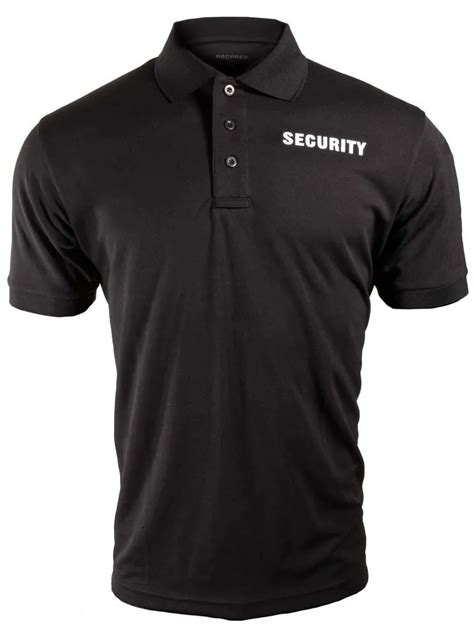 Security Polo Shirts: The Ultimate Protection for Law Enforcement and Security Professionals