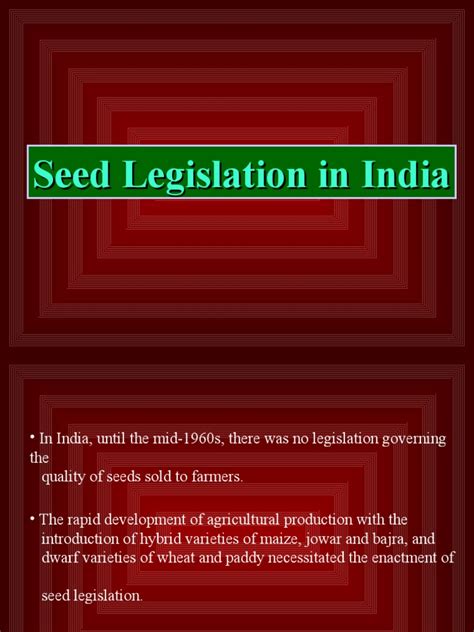 Seed Legislations in India Kindle Editon