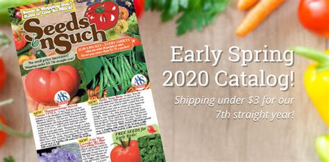 Seeds N Such Seed Catalog