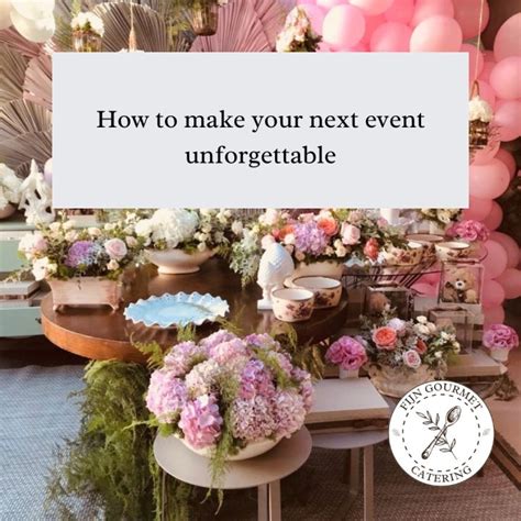 Seeet 16 Tips for Making Your Event Unforgettable