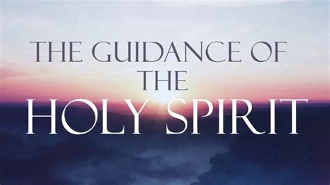 Seek the Guidance of Spirits: