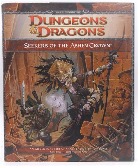 Seekers of the Ashen Crown A 4th Edition DandD Adventure for Eberron Doc