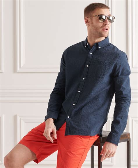 Seersucker Shirts Men: The Epitome of Summer Style