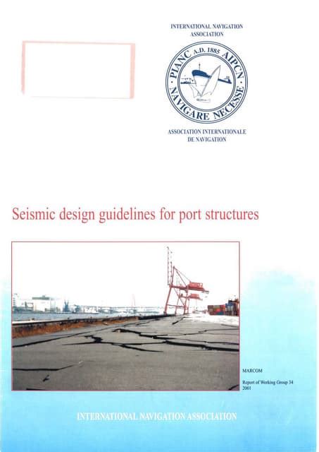 Seismic Design Guidelines For Port Structures Pianc Ebook Epub