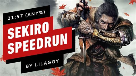 Sekiro: Shadows Die Twice Speedrun - A 20-Minute Saga