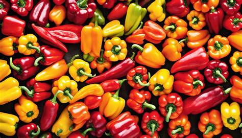 Select Ripe Peppers: