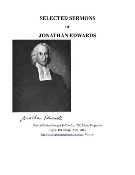 Select Sermons of Jonathan Edwards Reader