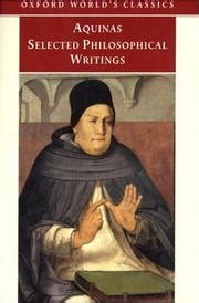 Selected Philosophical Writings Oxford World s Classics by Thomas Aquinas 2008-06-12 Epub