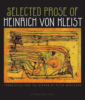Selected Prose of Heinrich von Kleist PDF