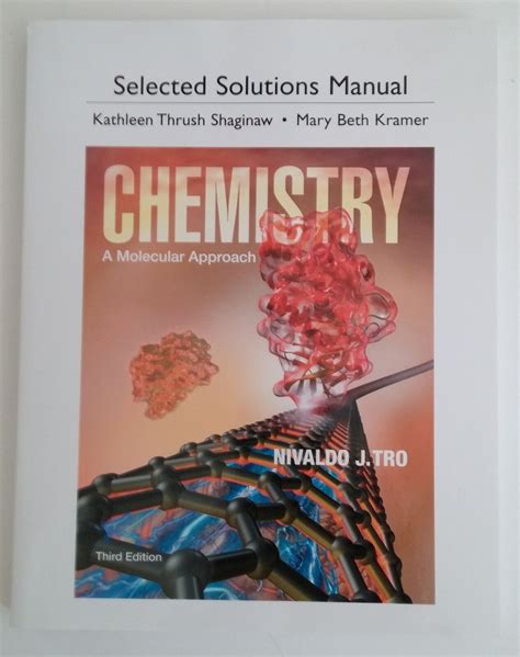 Selected Solutions Manual For Chemistry A Molecular Kindle Editon