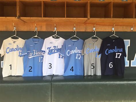 Selecting the Perfect UNC Baseball Jersey