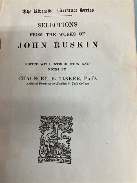 Selections From the Works of John Ruskin