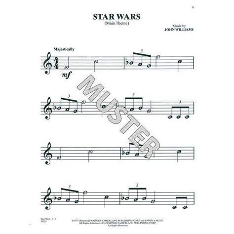 Selections Star Wars Recorder Music PDF