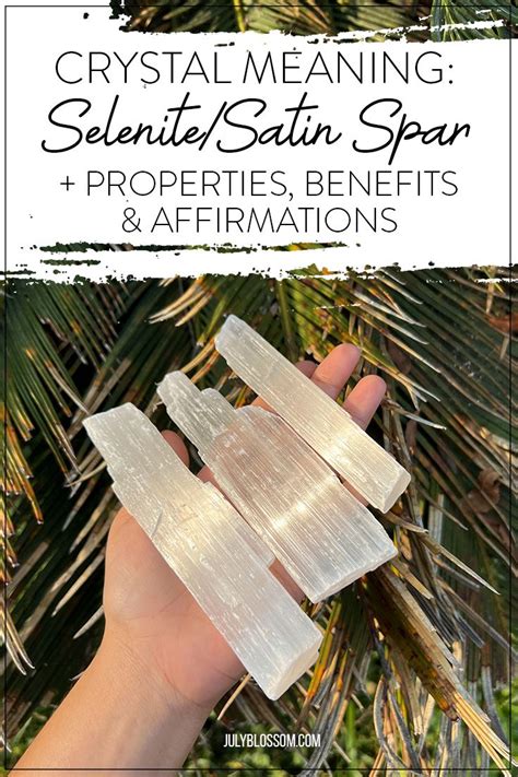 Selenite's Properties and Composition