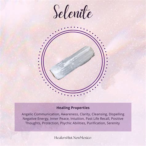 Selenite's Purity and Radiance