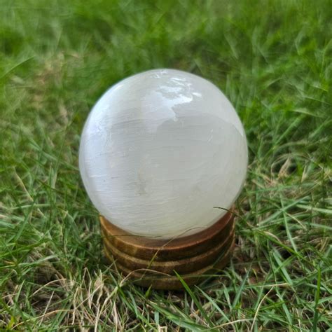 Selenite Ball: A Journey into Serenity and Protection