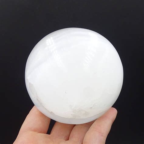 Selenite Ball: A Tranquil and Powerful Stone