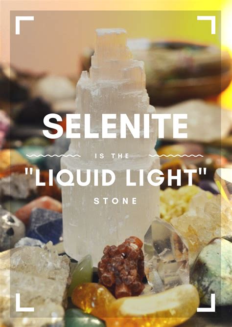 Selenite Stone: The Power of Liquid Light