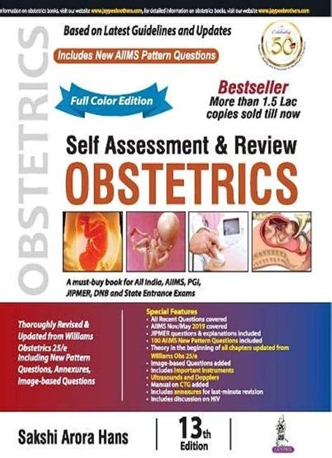 Self Assessment and Review Obstretics 4th Edition PDF