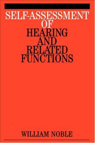 Self-Assessment of Hearing and Related Function Kindle Editon