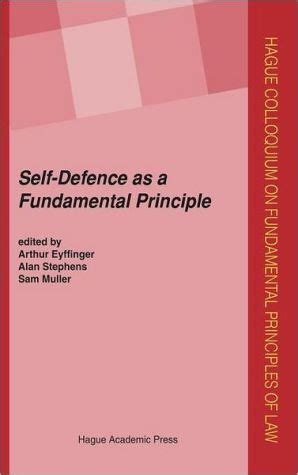 Self-Defence as a Fundamental Principle 1st Edition Reader