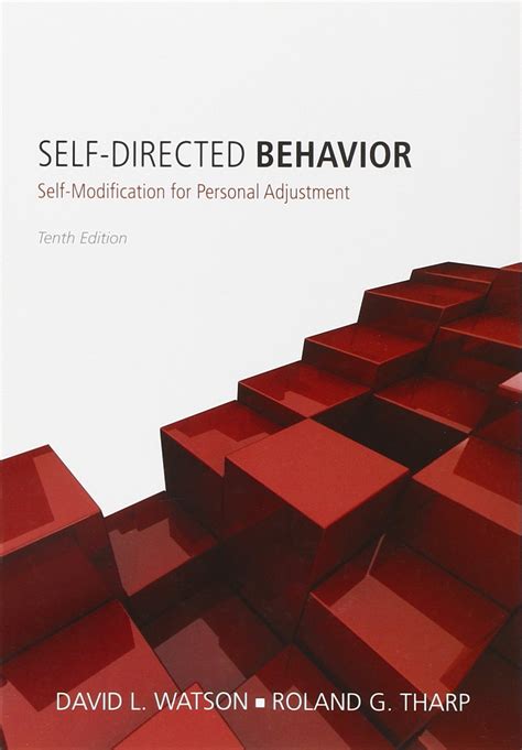 Self-Directed Behavior: Self-Modification for Personal Adjustment Ebook PDF