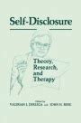 Self-Disclosure Theory, Research and Therapy 1st Edition PDF