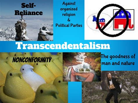 Self-Reliance Followed by The Transcendentalism Doc