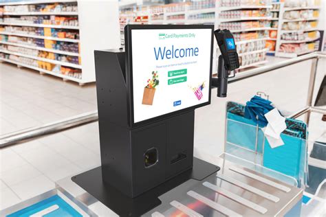 Self-checkout kiosks: