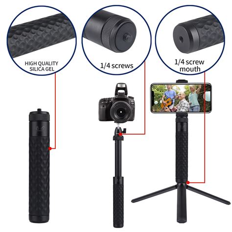 Selfie Stick Action Rod Extendable Reader