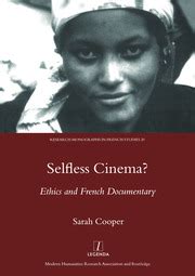 Selfless Cinema Research Monographs in French Studies Doc