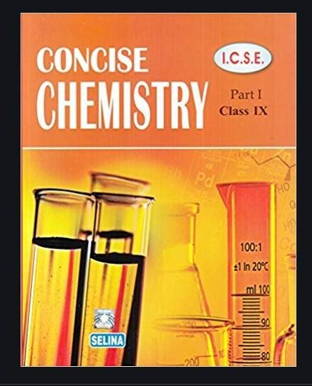 Selina Concise Chemistry Icse Class 9 Solution PDF