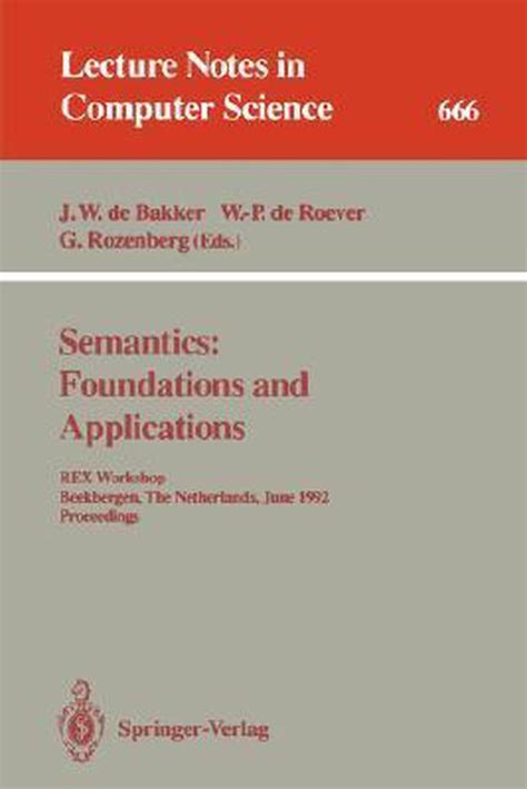 Semantics: Foundations and Applications REX Workshop PDF