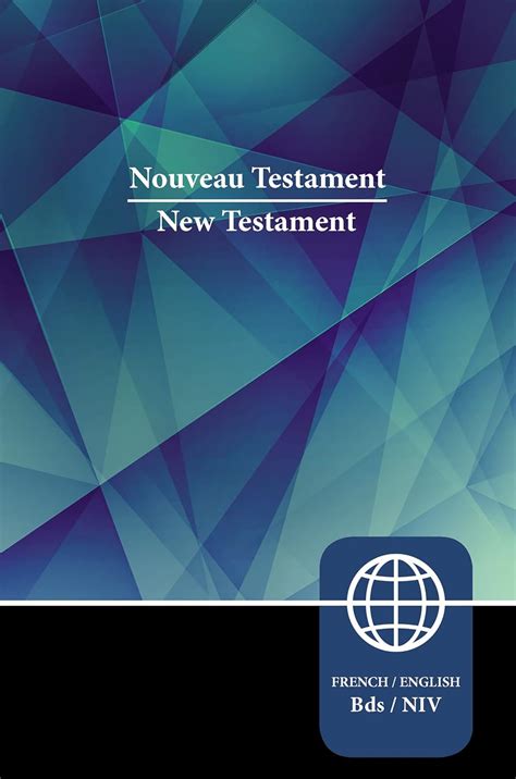 Semeur NIV French English Bilingual New Testament Paperback Kindle Editon