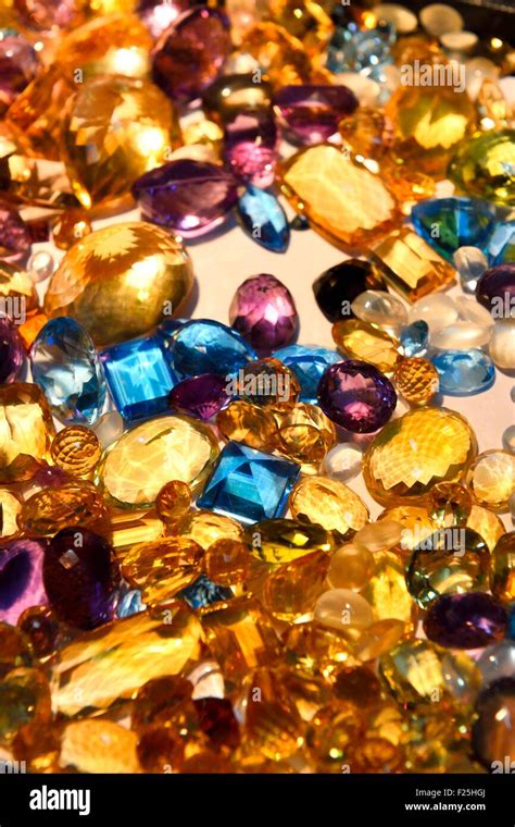 Semi-Precious Gems: Aquamarine, Topaz, Amethyst, and Citrine