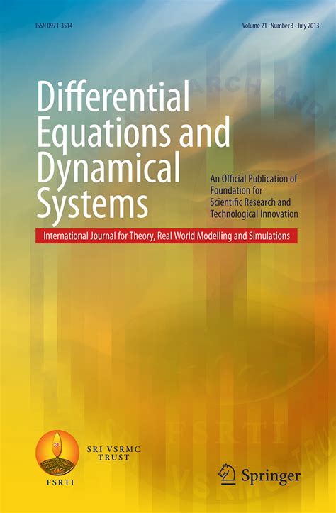 Seminar on Differential Equations and Dynamical Systems, Part 1 Doc