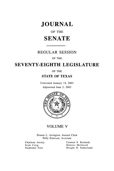 Senate Journal... Kindle Editon