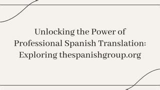 Send It in Spanish: Unlock the Power of Spanish for Global Communication