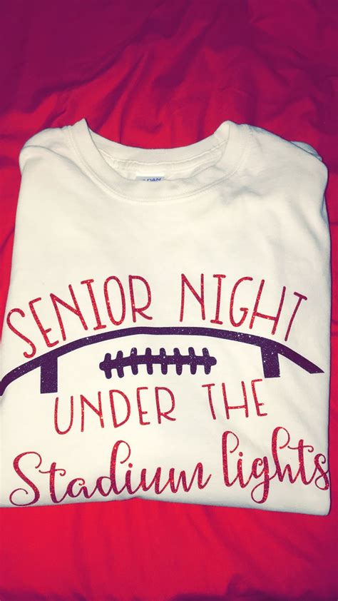 Senior Night Football Shirts: A Timeless Tradition for High School Athletes