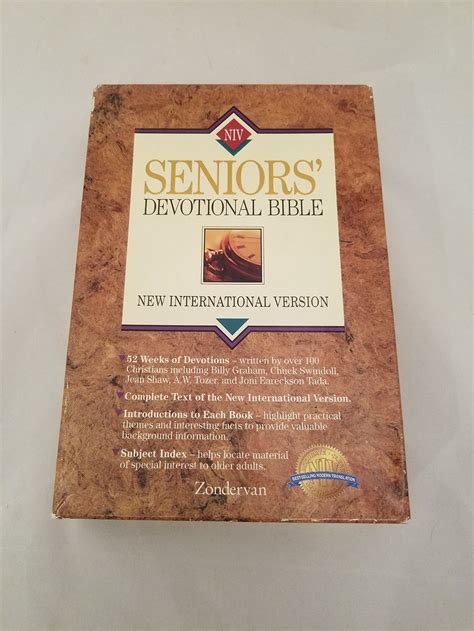 Seniors Devotional Bible New International Version Reader