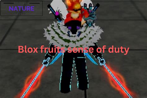 Sense of Duty: A Comprehensive Guide to Awakening in Blox Fruits