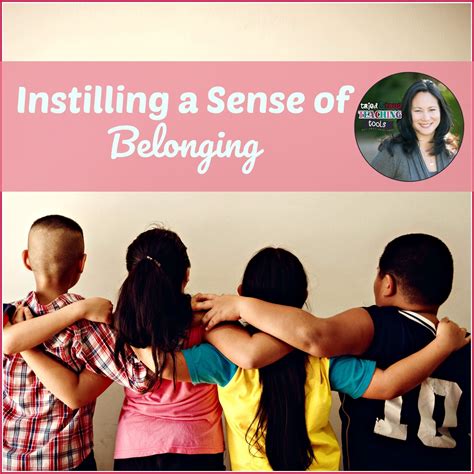 Sense of Identity and Belonging: