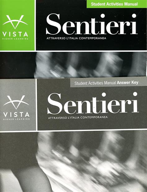 Sentieri Student Activities Manual Answers Epub