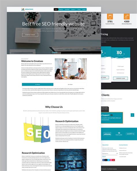 Seo Website Template